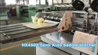 Półautomatyczna zszywarka siodłowa HX450S