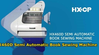 Półautomatyczna maszyna do szycia książek HX460D