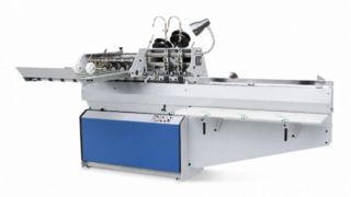 Półautomatyczna zszywarka siodłowa HX450S.
