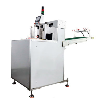 HX100 Automatyczna maszyna do karmienia blokami 100 sztuk/min. Wysokiej prędkości, grubości 2-80 mm, zintegrowana z idealnymi liniami wiążącymi / twardymi liniami wiążącymi i maszyną do klejenia / wstążki