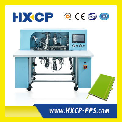 HX18B Semi Auto Notebook Elastyczny String Applying Band Fixing Machine Notebook Elastyczny Band Fixing Factory produkowany Hot Sell