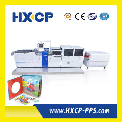 HX450C Precision PLC Controlled Hardcover Children Book Casing-In Machine dla książek o wysokiej jakości