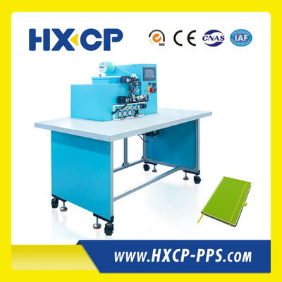 HX20EPL Maszyna do wstawiania elastycznych taśm z twardą okładką Do wykończenia notebook Penloop Mounting Semi Auto Notebook Elastyczne wstawianie liny