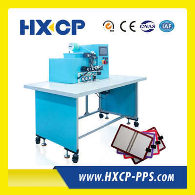 HX20EPL Semi Auto Elastyczna Pieśń Loop Aplikacja maszyny do produkcji notebooków i pamiętników w z elastycznym paskiem Placemen