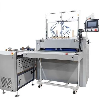 Półautomatyczna cyfrowa maszyna do produkcji okładek twardych HXSCM Minimalna konfiguracja Jeden operator Ekonomiczna produkcja okładek książek, segregatorów, albumów fotograficznych i folderów