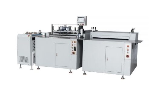 HXSCM Semi Auto Hardcover Case Making Machine wyposażony w potężny komputer główny do procesów produkcji hardcover case