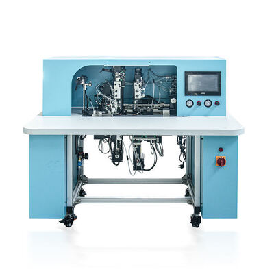 HX18B Semi Auto Notebook Elastyczny String Applying Band Fixing Machine Notebook Elastyczny Band Fixing Factory produkowany Hot Sell