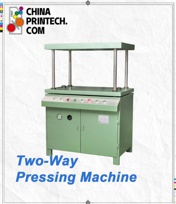 Maszyna do tłoczenia dwukierunkowego wykorzystuje podwójny cylinder hydrauliczny do utrzymania kształtu obudowy z podwójnym cylindrem hydraulicznym do bloku książki i obudowy montażowej