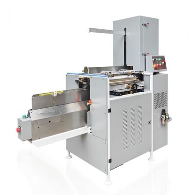 Semi Auto Cover Casing With Feeder Pre Creasing Alignment And Auto Pressing Delivery Semi Auto Cover Casing In Machine