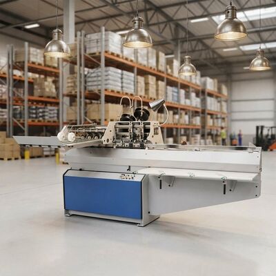 HX450S Semi Auto Saddle Stitcher Magazine Pictorial Binding Continuous Non-Stop Operation