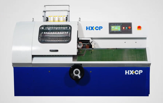 Półautomatyczna maszyna do szycia książek nicią HX460D z 14 igłami do szycia składów